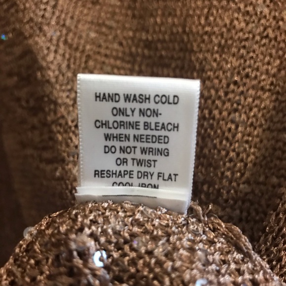 2/$35 Apt. 9 Bronze Sequin Top - Picture 5 of 5